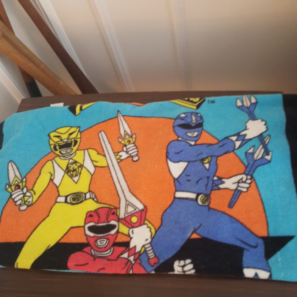 Vtg Power Rangers towel - Picture 4 of 9